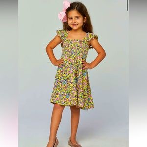 Buddy Love NORI GIRL'S DRESS - MARIGOLD